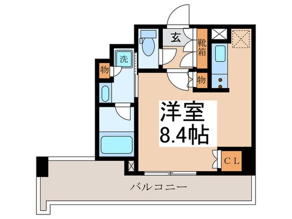 パークアクシス東陽町・親水公園の物件間取画像